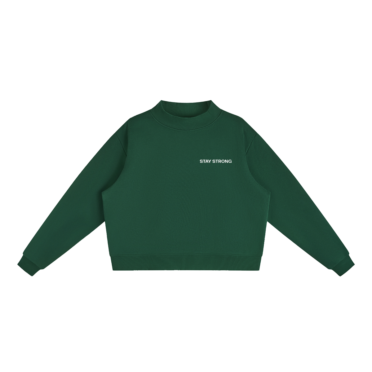 'Proud Of Yourself' Women's Sweatshirt - Green