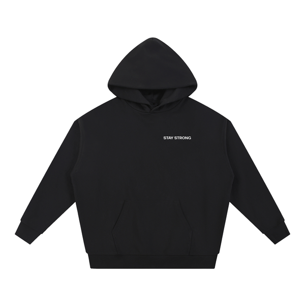 'Proud Of Yourself' Heavyweight Hoodie - Black
