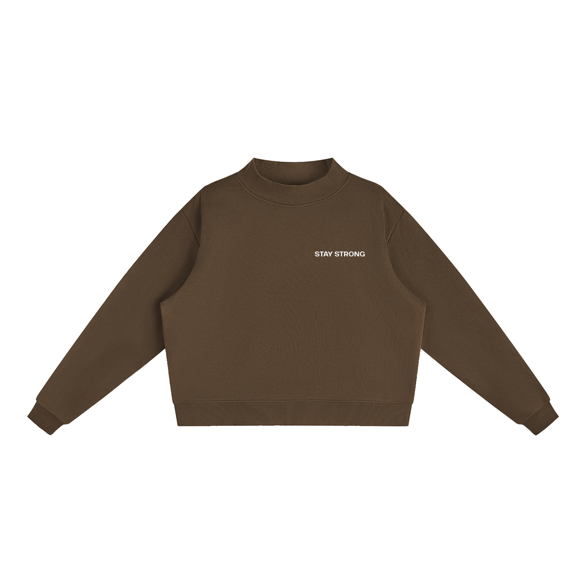'Proud Of Yourself' Women's Sweatshirt - Brown