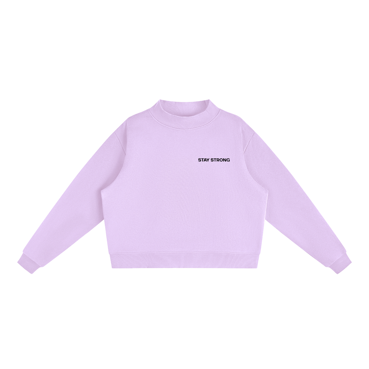 'Proud Of Yourself' Women's Sweatshirt - Light Purple