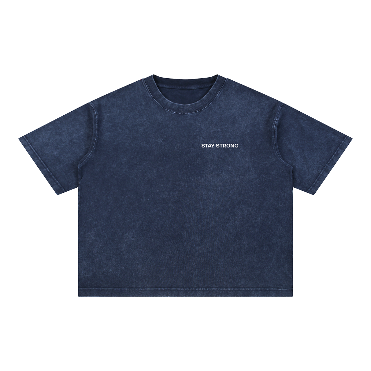 'Proud Of Yourself' Boxy T-Shirt - Royal Blue