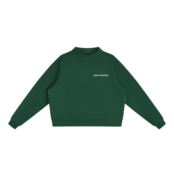 'Proud Of Yourself' Women's Sweatshirt - Green