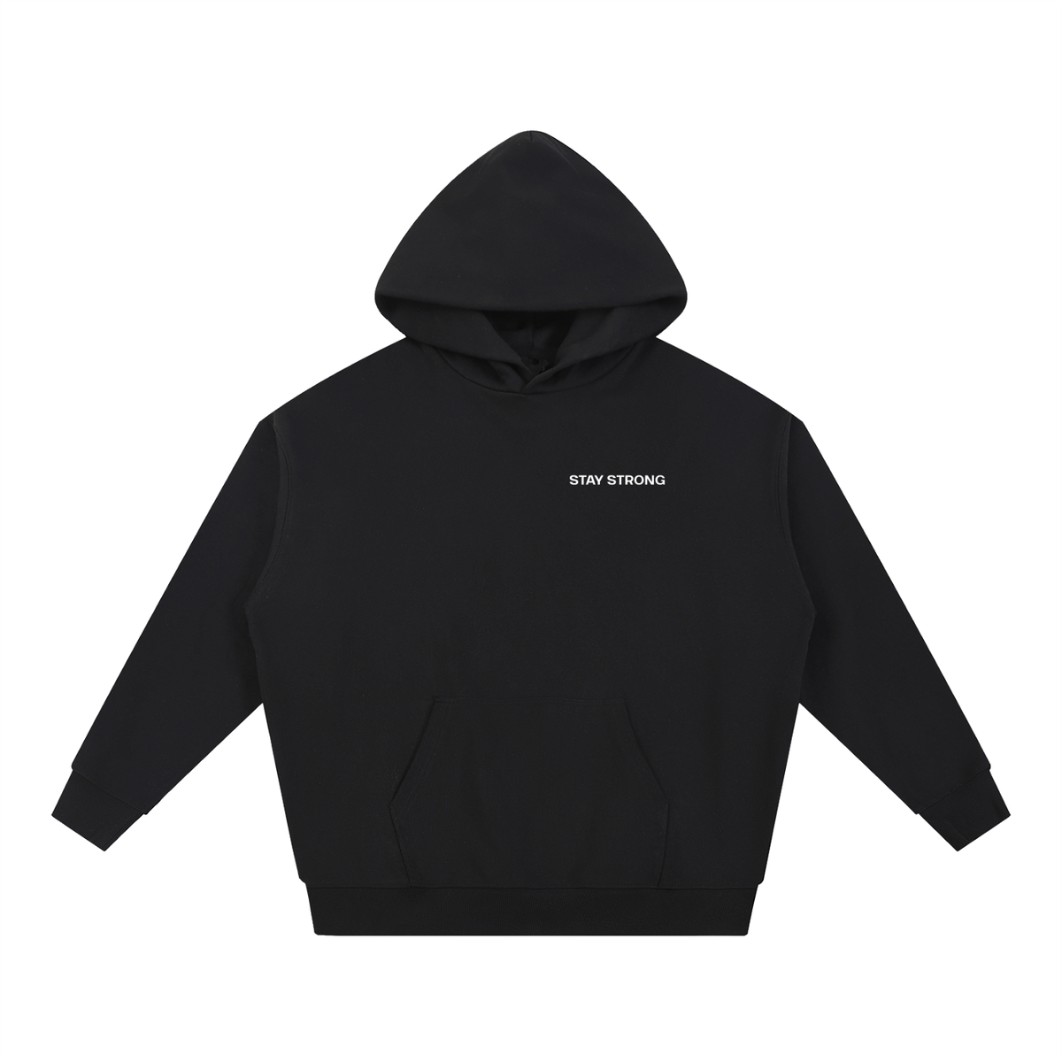'Proud Of Yourself' Heavyweight Hoodie - Black