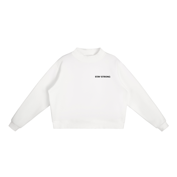 'Proud Of Yourself' Women's Sweatshirt  - White