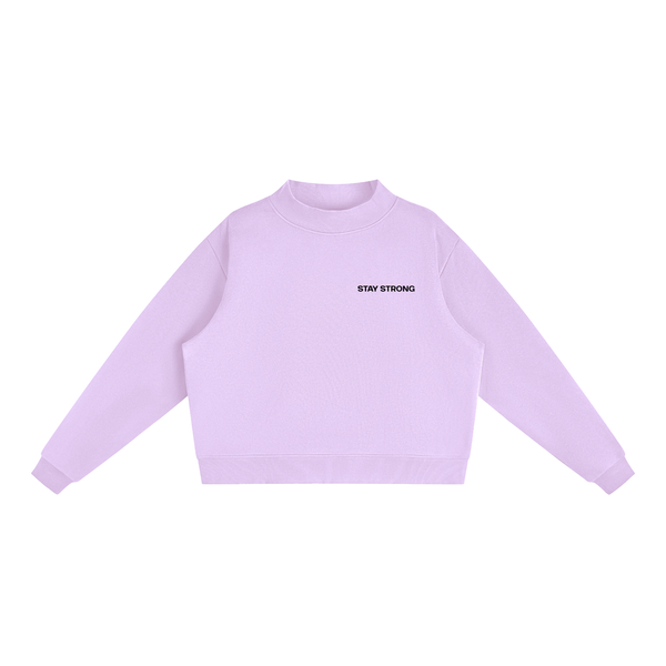 'Proud Of Yourself' Women's Sweatshirt - Light Purple