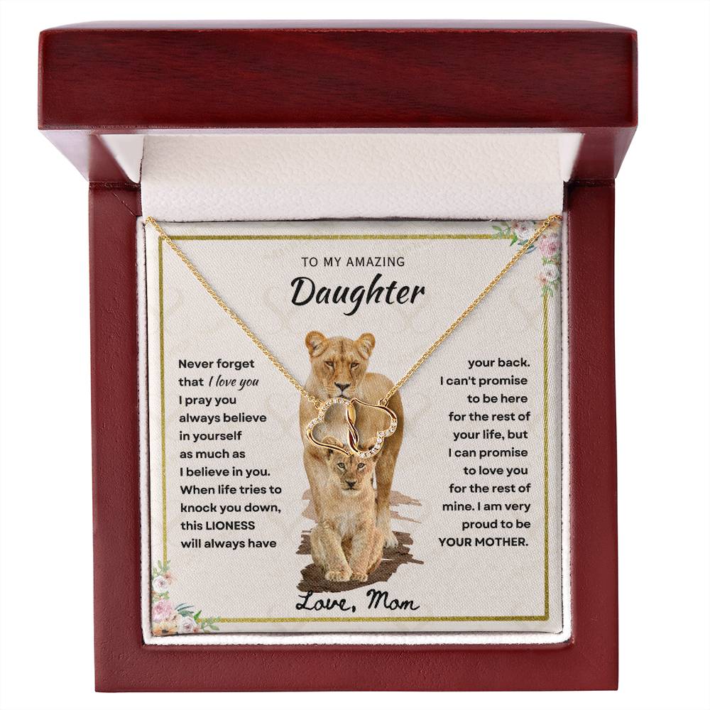 Daughter - Proud Mother - Everlasting Love Necklace