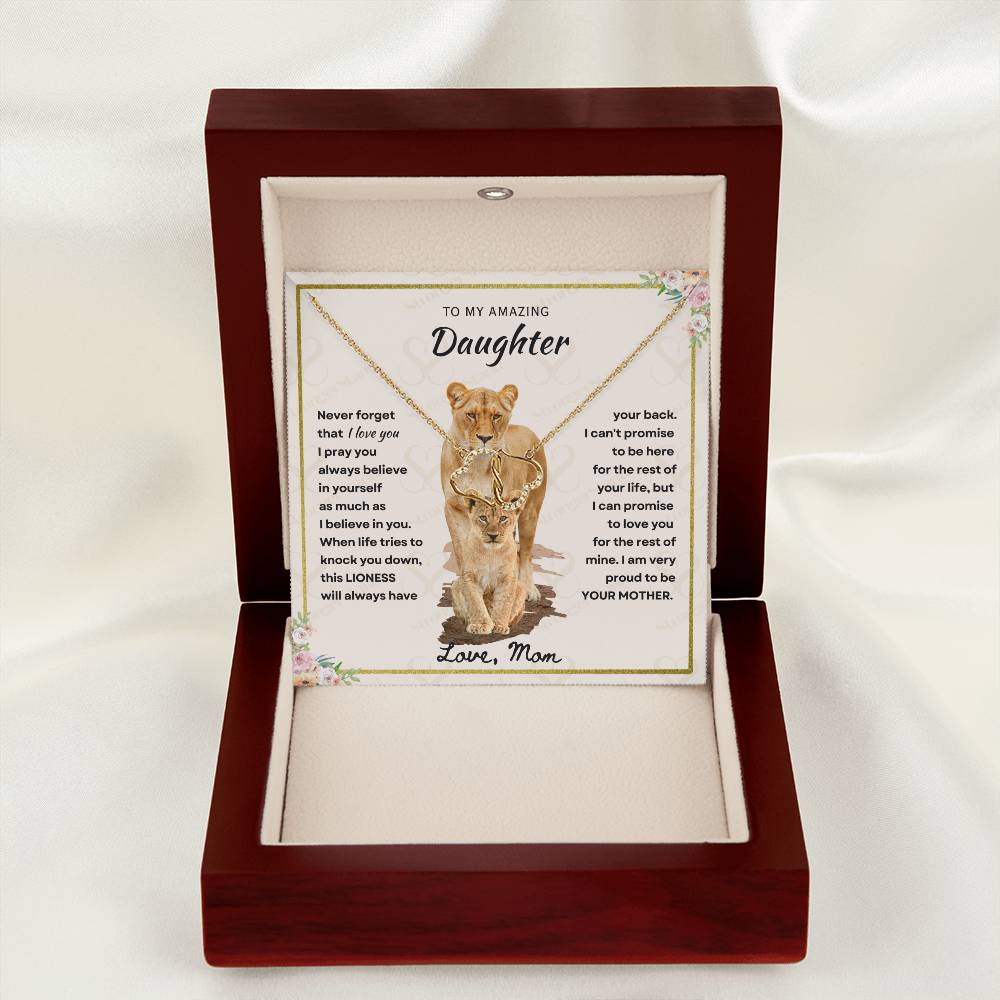 Daughter - Proud Mother - Everlasting Love Necklace