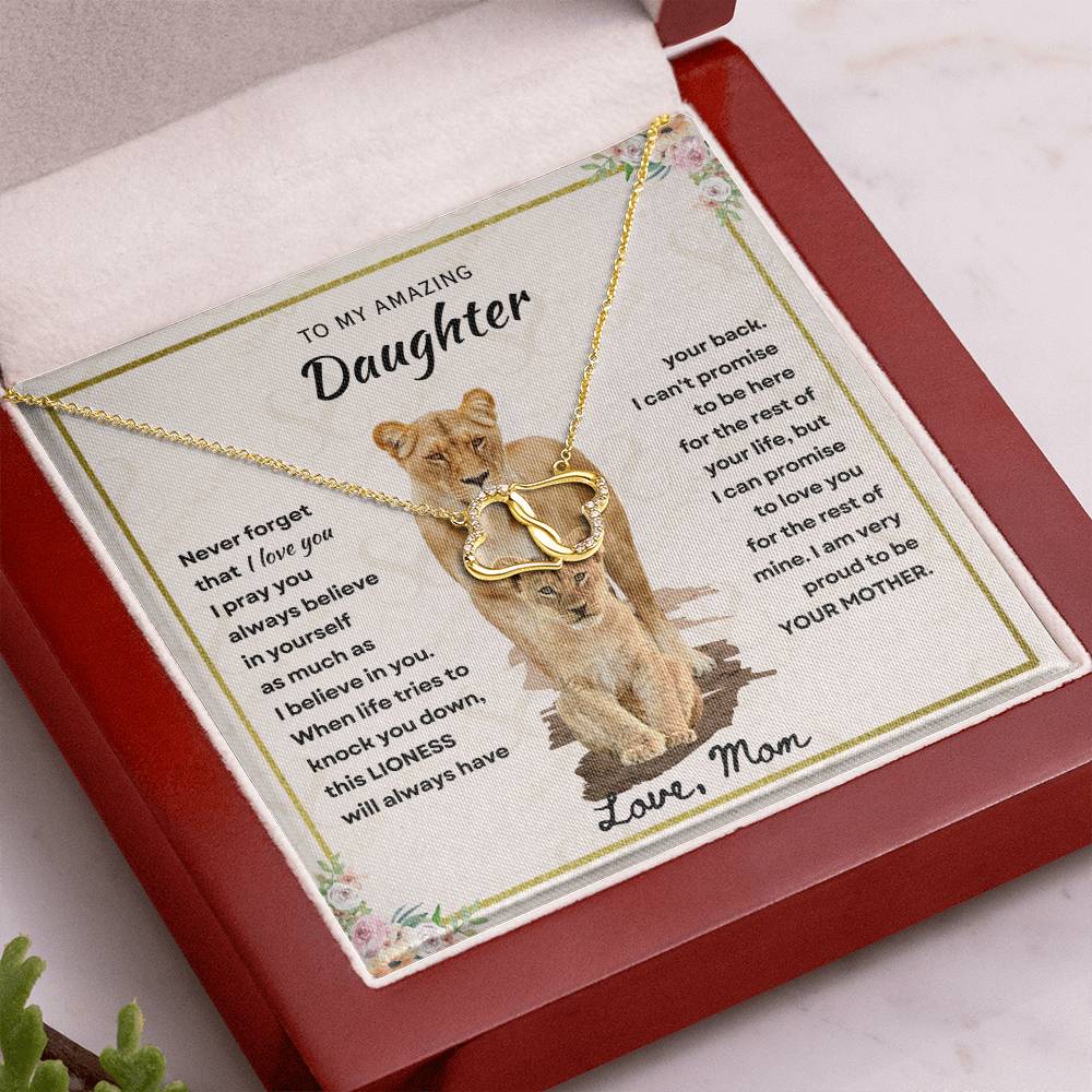 Daughter - Proud Mother - Everlasting Love Necklace