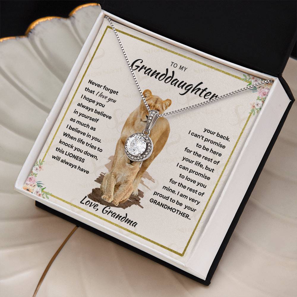 Granddaughter - Proud of you - Eternal Hope Necklace