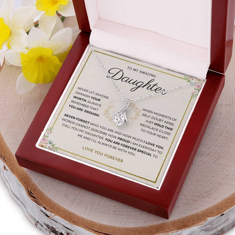 Daughter - Your Are Enough - Alluring Necklace