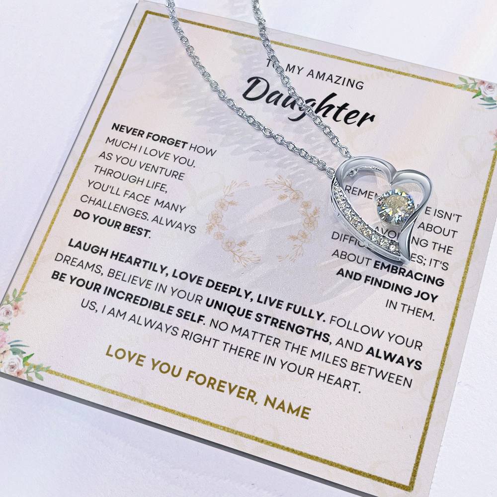 Daughter - Incredible Self - Forever Love Necklace