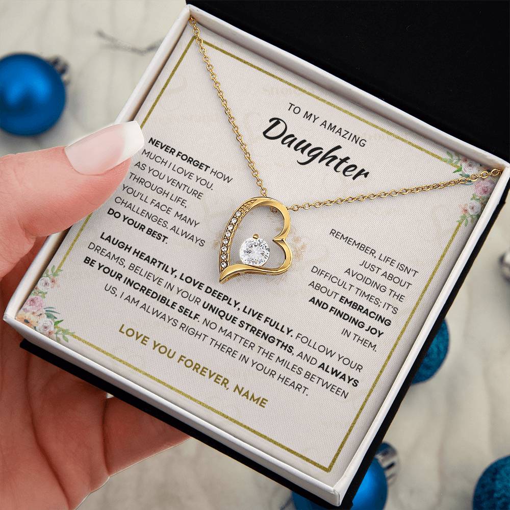 Daughter - Incredible Self - Forever Love Necklace