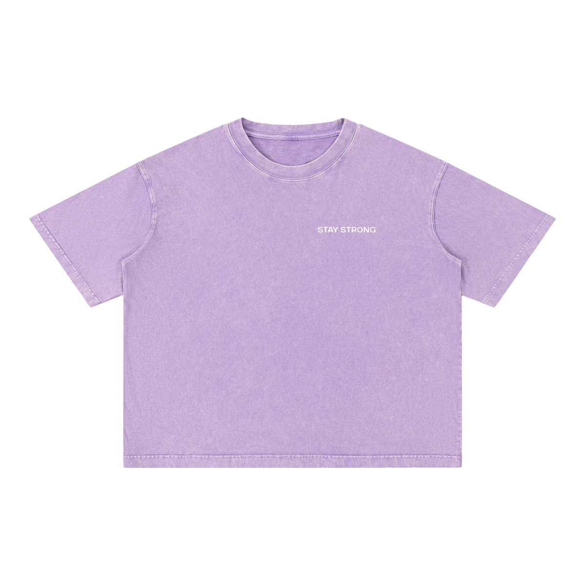 'Proud Of Yourself' Boxy T-Shirt - Purple